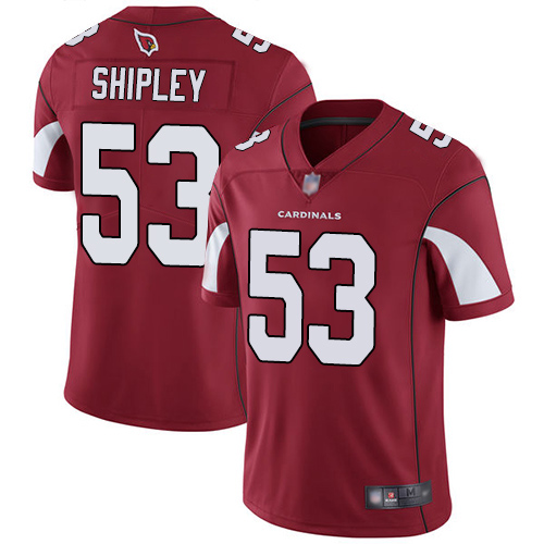 Arizona Cardinals Limited Red Men A.Q. Shipley Home Jersey NFL Football 53 Vapor Untouchable